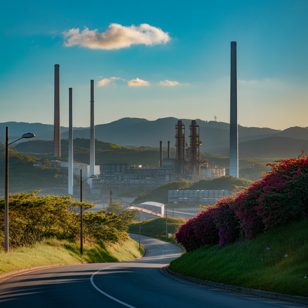Planta industrial en Minas Gerais